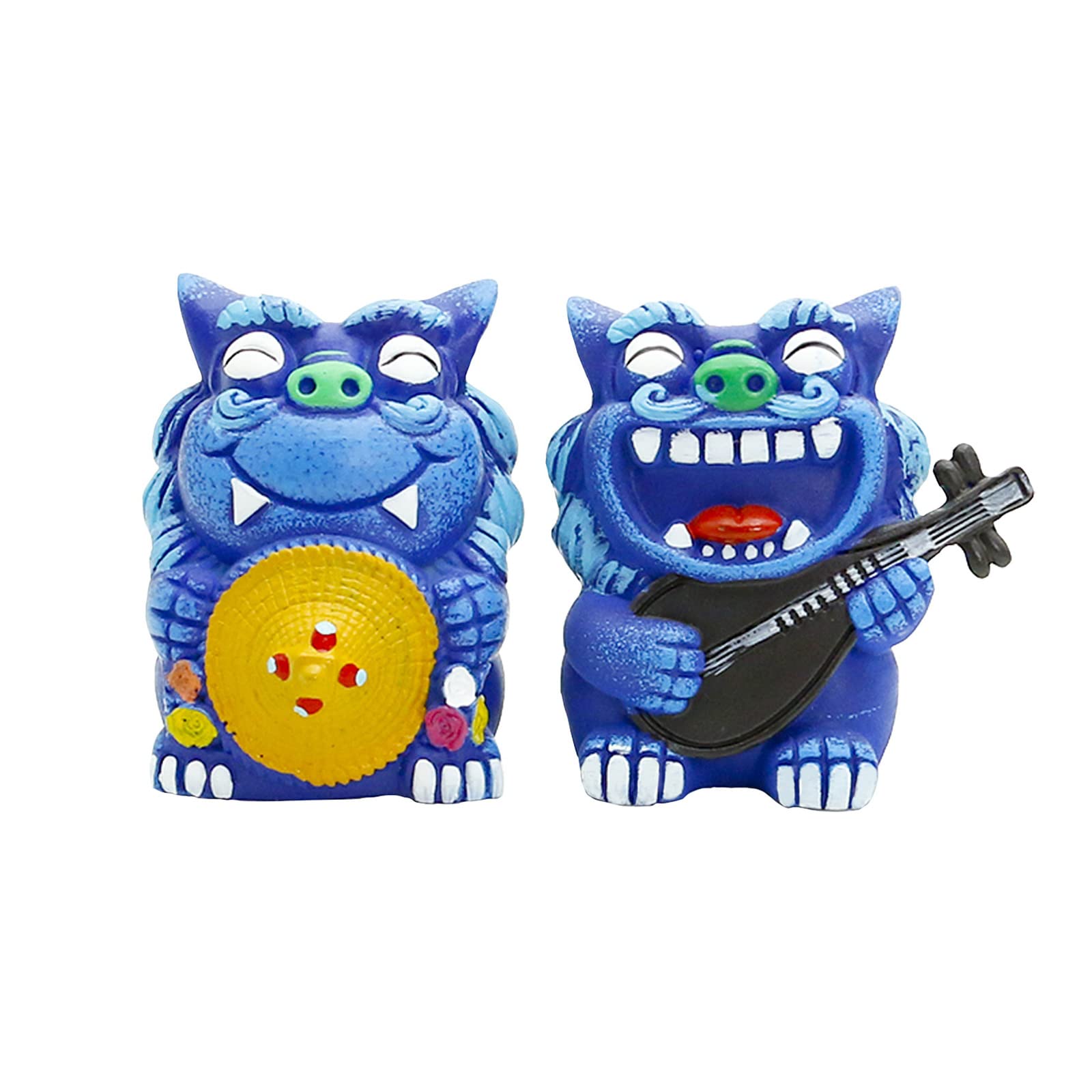 Amazon.co.jp: OBOROZUKI シーサー 置物 オブジェ インテリア